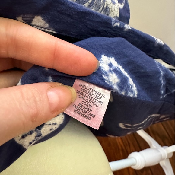 RARE Calypso St. Barth painted silk and shibori cotton kimono - Picture 5 of 6